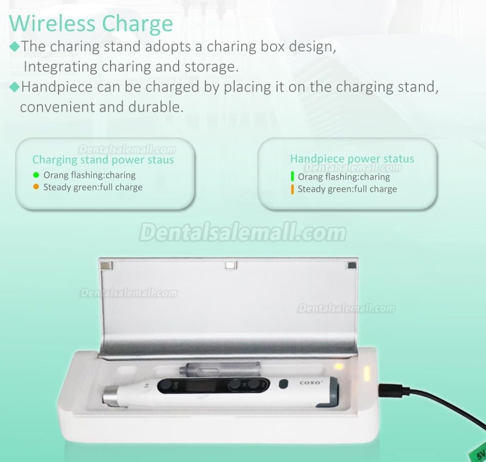 COXO GENI Handheld Wireless Dental Anesthesia Booster with 3 Adjustable Speeds